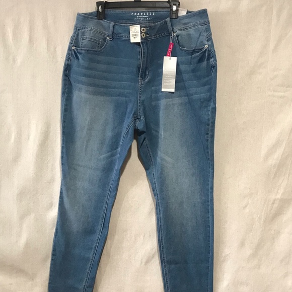 Ashley Stewart fearless tall skinny stretch jeans 22T NWT - Picture 1 of 12